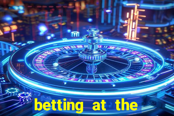 betting at the horse track