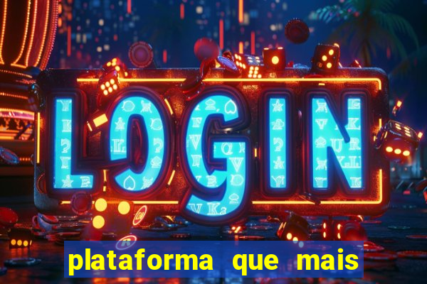 plataforma que mais ta pagando no fortune tiger