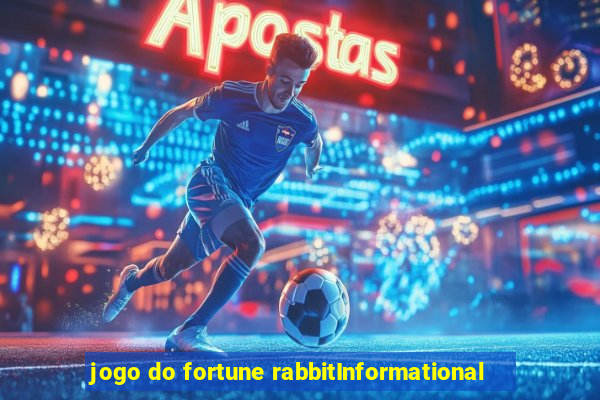 jogo do fortune rabbitInformational