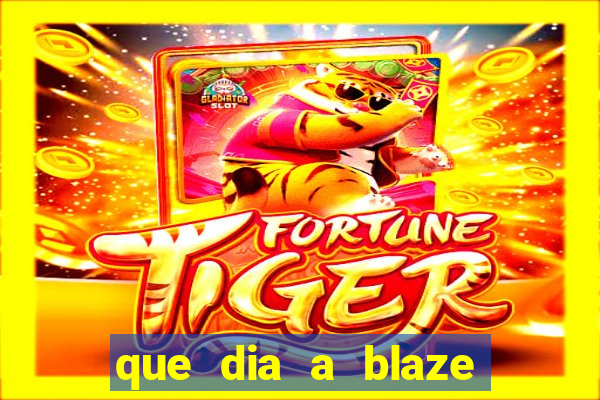 que dia a blaze paga o cashback