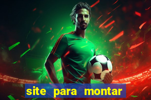 site para montar time de futebol