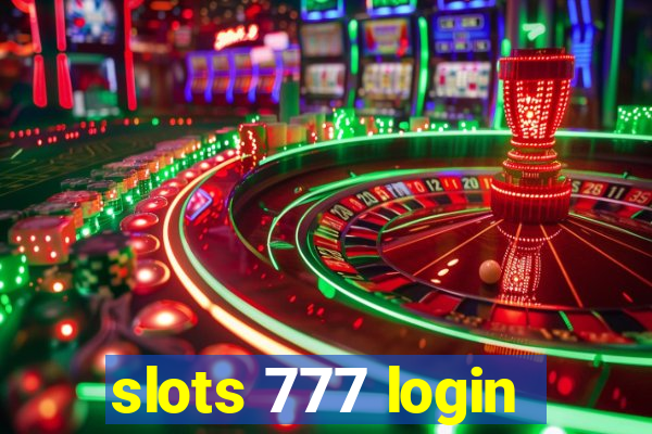 slots 777 login