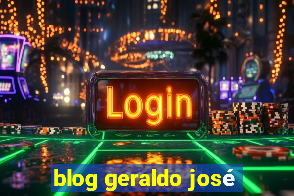 blog geraldo josé