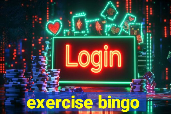 exercise bingo