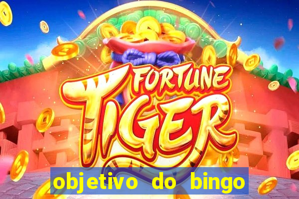 objetivo do bingo de letras