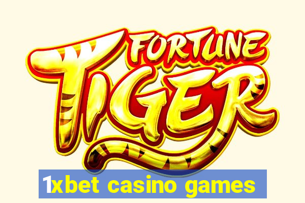 1xbet casino games