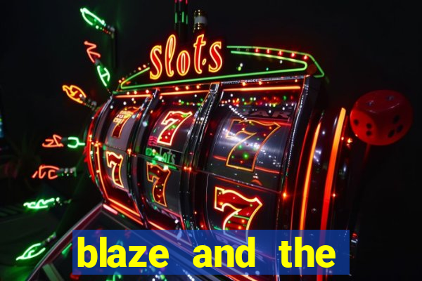 blaze and the monster machines logo font