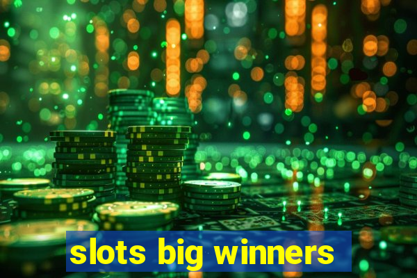 slots big winners