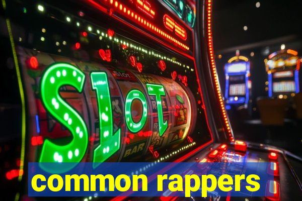 common rappers