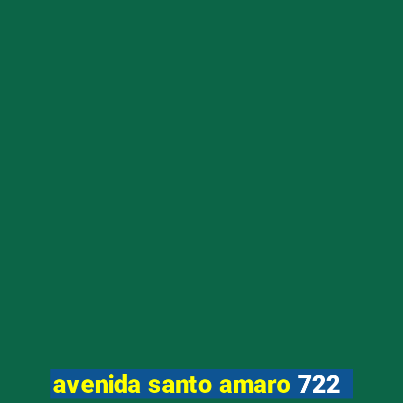 avenida santo amaro 722