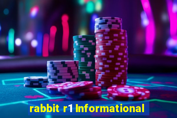 rabbit r1 Informational