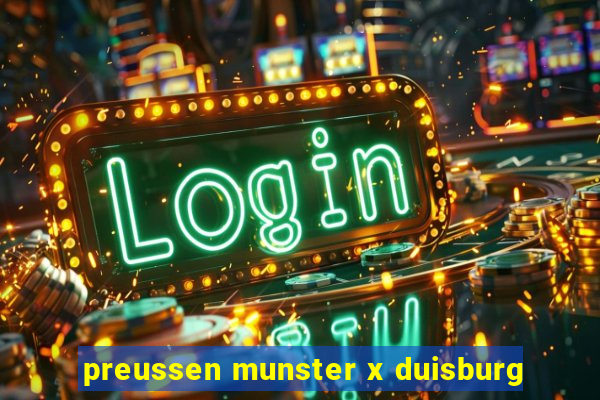 preussen munster x duisburg