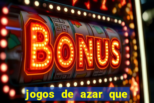 jogos de azar que d?o dinheiro