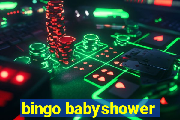 bingo babyshower