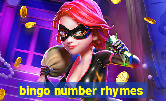 bingo number rhymes