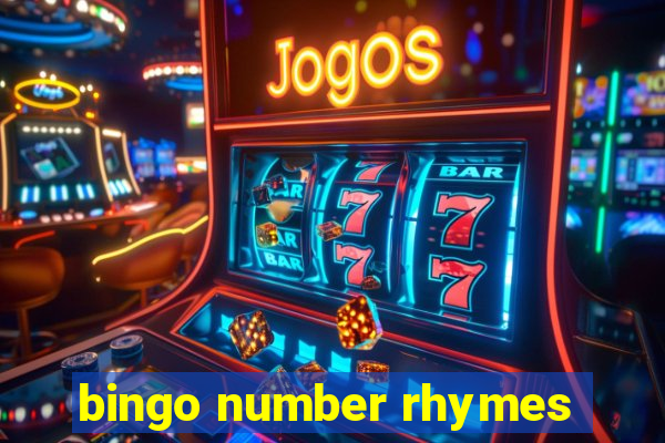 bingo number rhymes