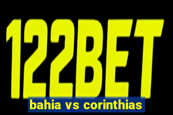 bahia vs corinthias