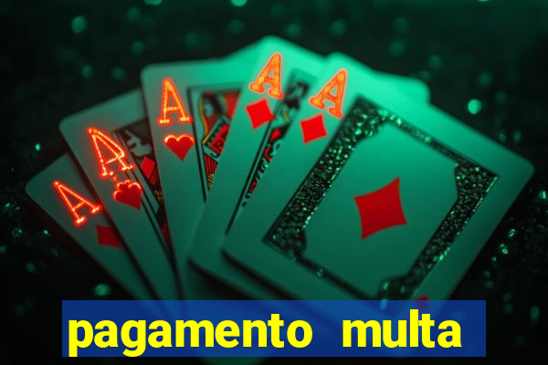 pagamento multa detran mg