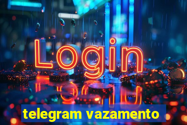 telegram vazamento