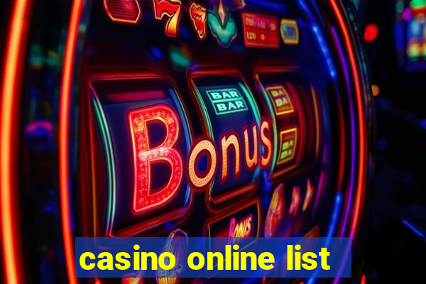 casino online list