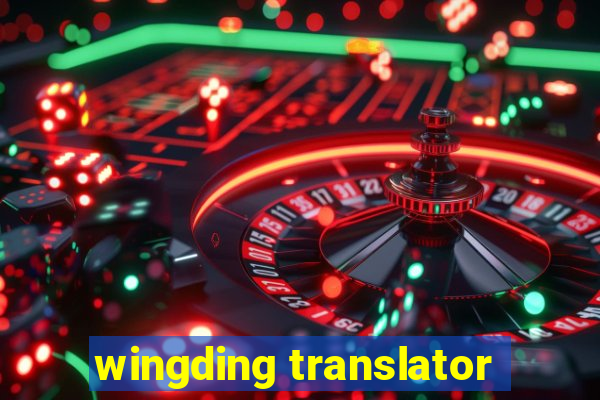 wingding translator