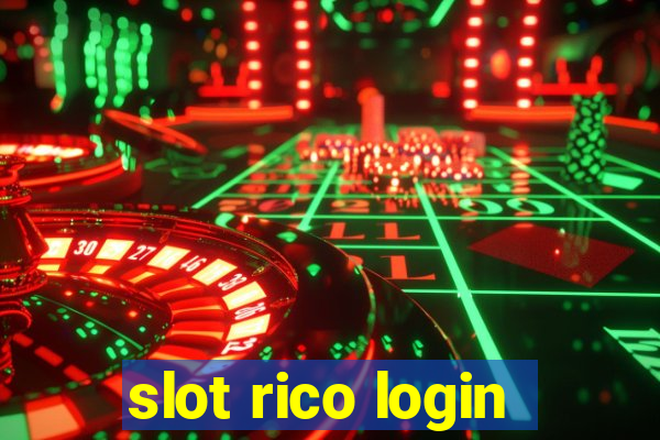 slot rico login