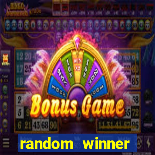 random winner triple play slot