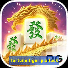 fortune tiger pix luck