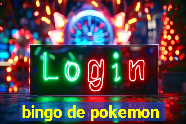 bingo de pokemon