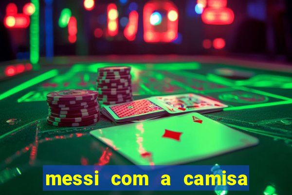 messi com a camisa do cruzeiro