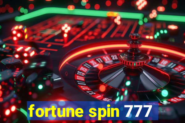 fortune spin 777