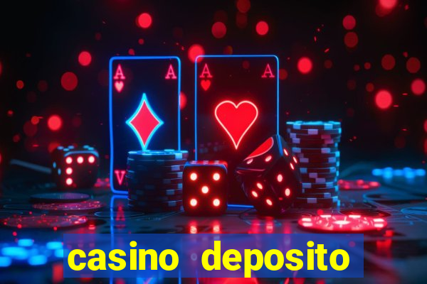 casino deposito cartao de credito