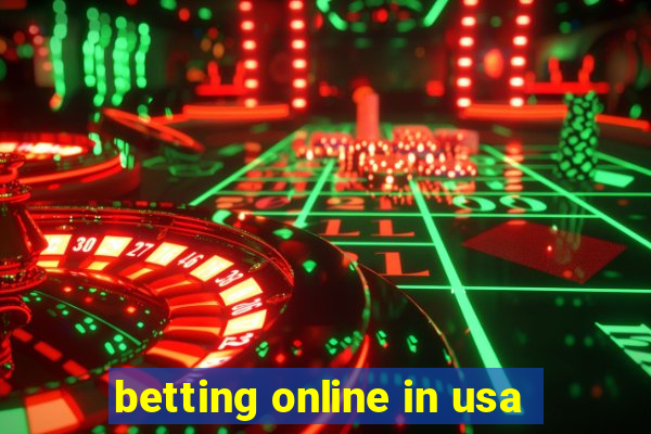 betting online in usa