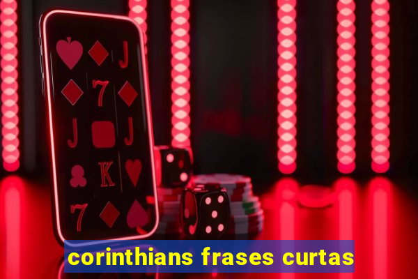 corinthians frases curtas