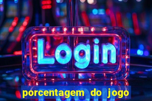 porcentagem do jogo fortune tiger