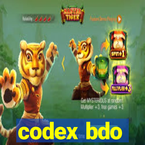 codex bdo