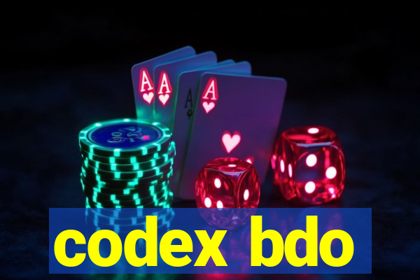 codex bdo