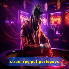 strain rpg pdf português