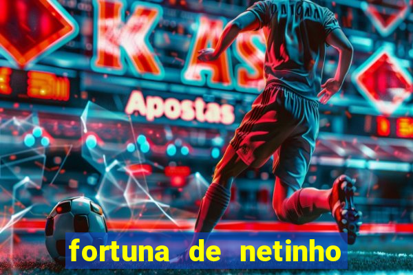 fortuna de netinho de paula