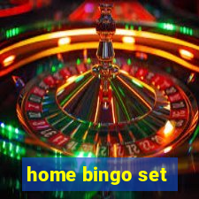 home bingo set