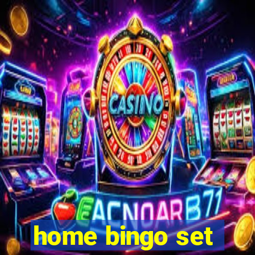 home bingo set