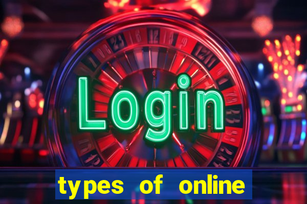 types of online casino games