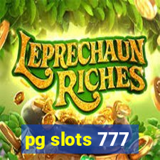 pg slots 777