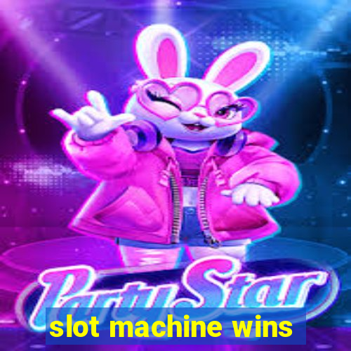 slot machine wins