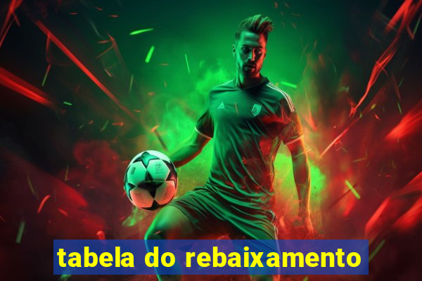 tabela do rebaixamento