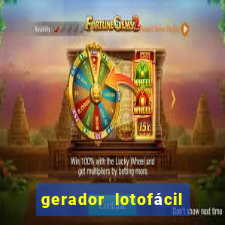 gerador lotofácil 18 números