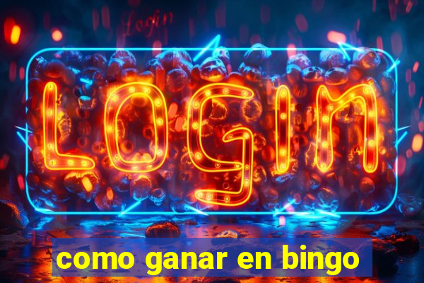 como ganar en bingo