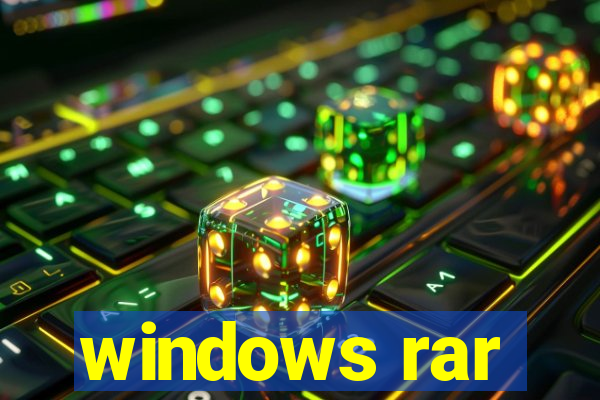 windows rar