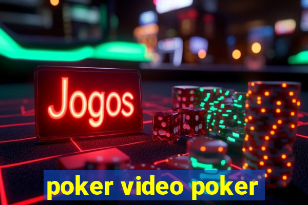 poker video poker