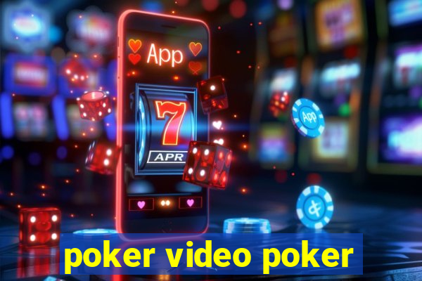 poker video poker